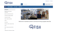 Desktop Screenshot of commercialfishing.com.au